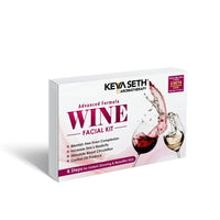 Wine Facial Kit 6 Steps Enriched with Red Grape Seed Extract for Instant Glowing, Blemish-free Even Complexion Increase Elasticity & Circulation - Keya Seth Aromatherapy